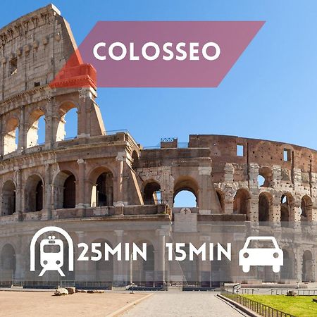 -15Min Dal Colosseo- Aria Condizionata & Netflix Gratis Daire Roma Dış mekan fotoğraf