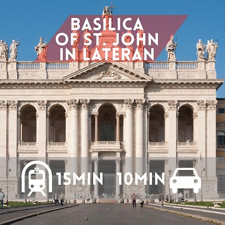 -15Min Dal Colosseo- Aria Condizionata & Netflix Gratis Daire Roma Dış mekan fotoğraf