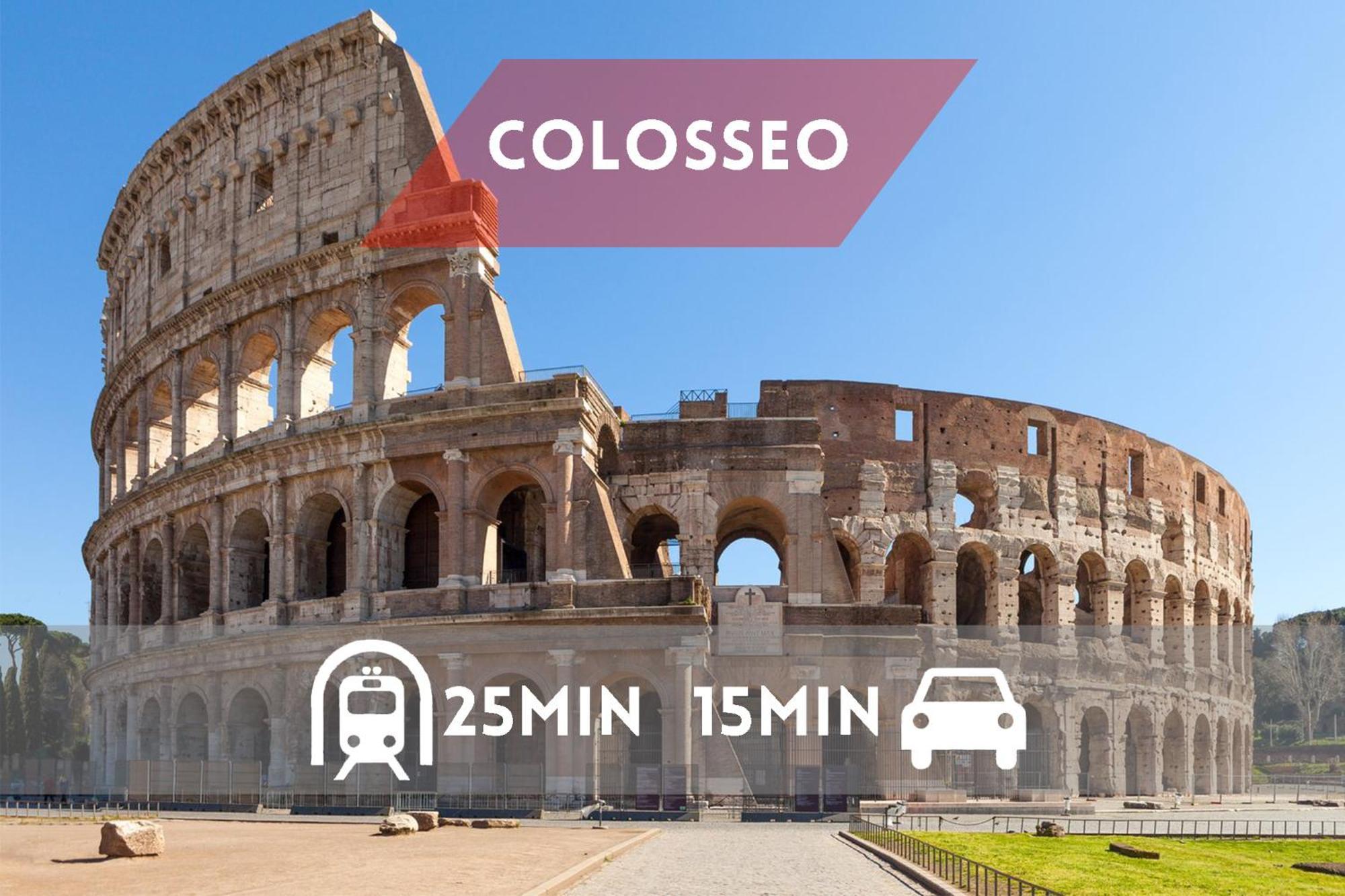 -15Min Dal Colosseo- Aria Condizionata & Netflix Gratis Daire Roma Dış mekan fotoğraf